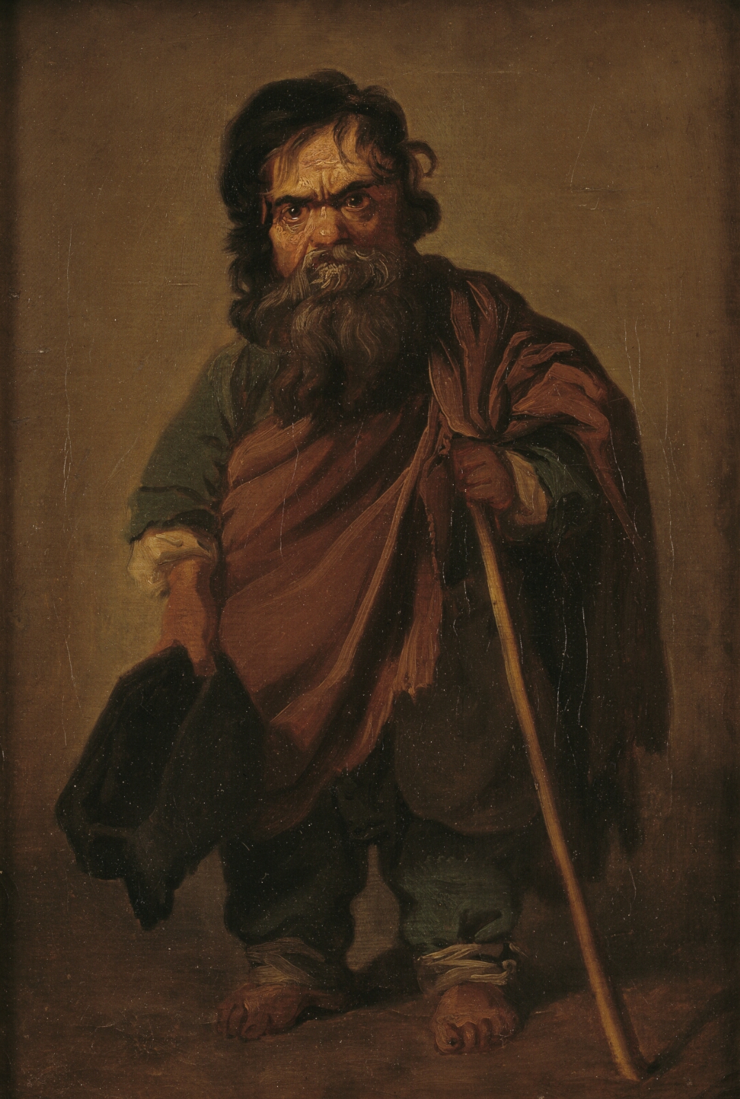 Jens Juel, Den romerske dværg Francesco Ravai, kaldet Bajocco