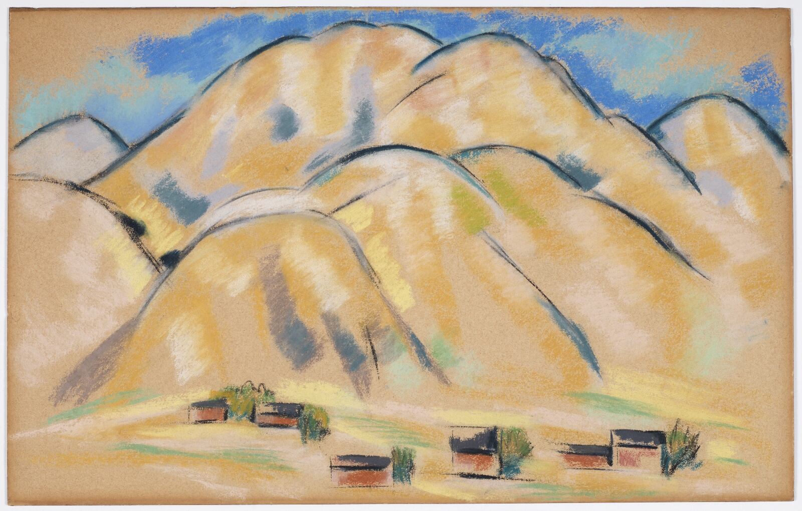 Marsden Hartley, New Mexico Hills