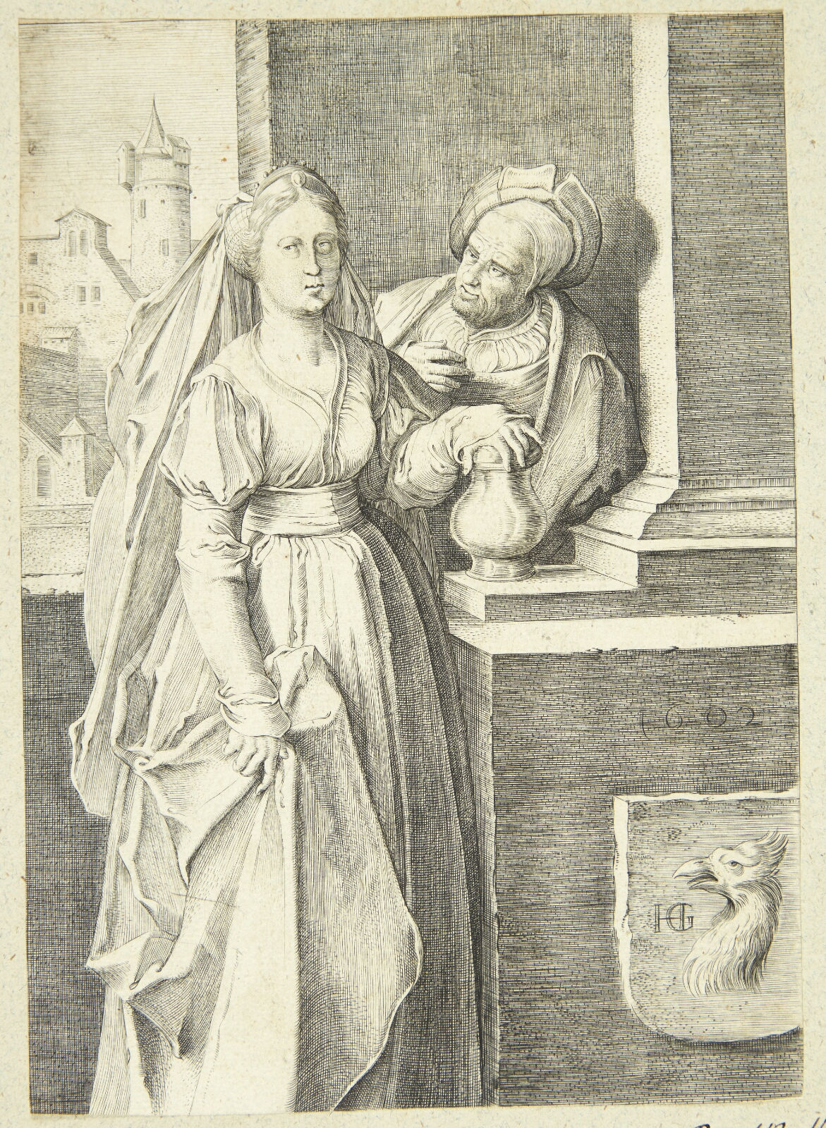 Hendrick Goltzius, Det ulige par