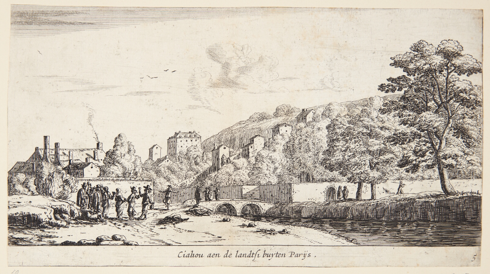 Reinier Zeeman, Udsigt over Chaillot-paladset i Paris