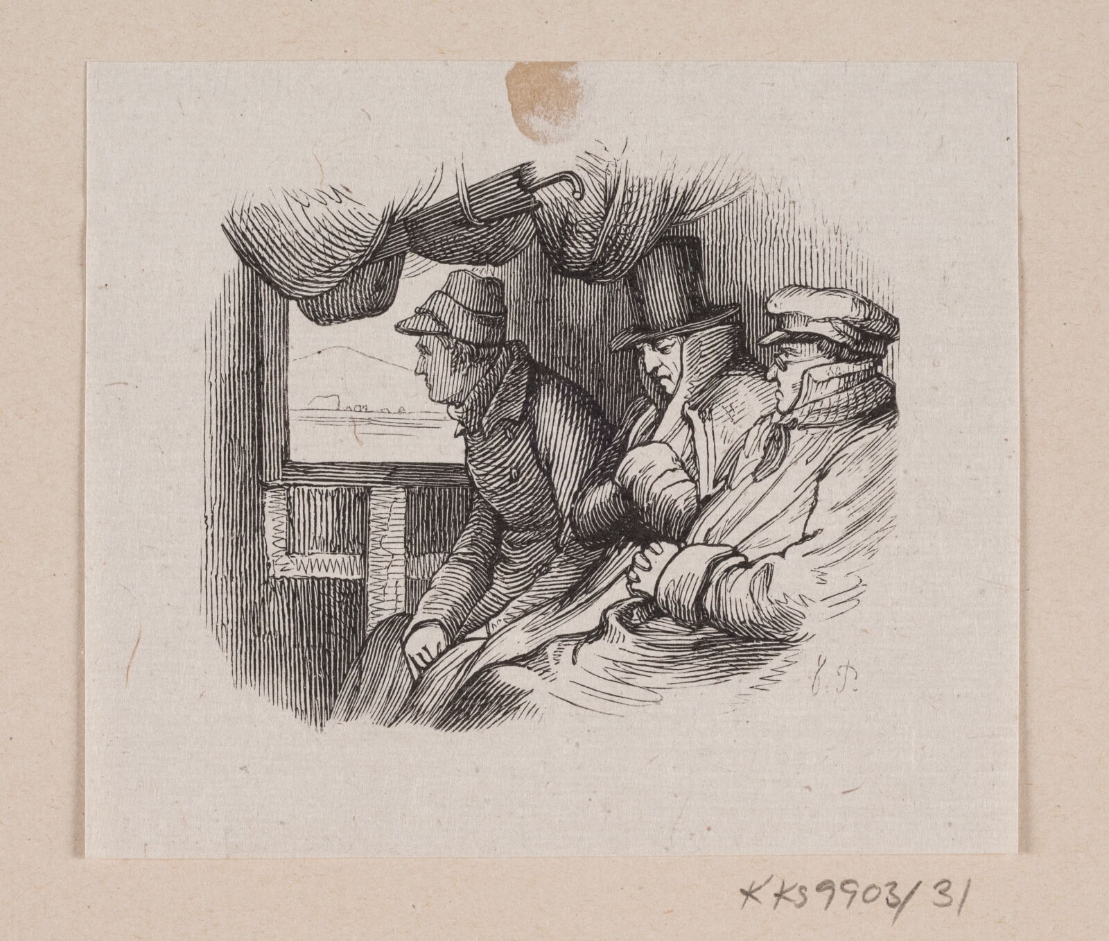 H.P. Hansen, Illustration til "Lykkens Kalosker" i H.C. Andersen, "Eventyr og Historier", Bind 1
