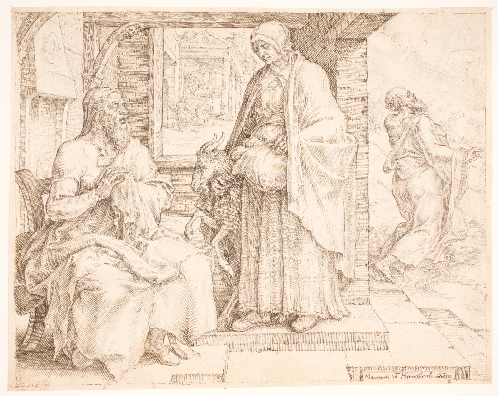 Maarten van Heemskerck, Tobit og Anna