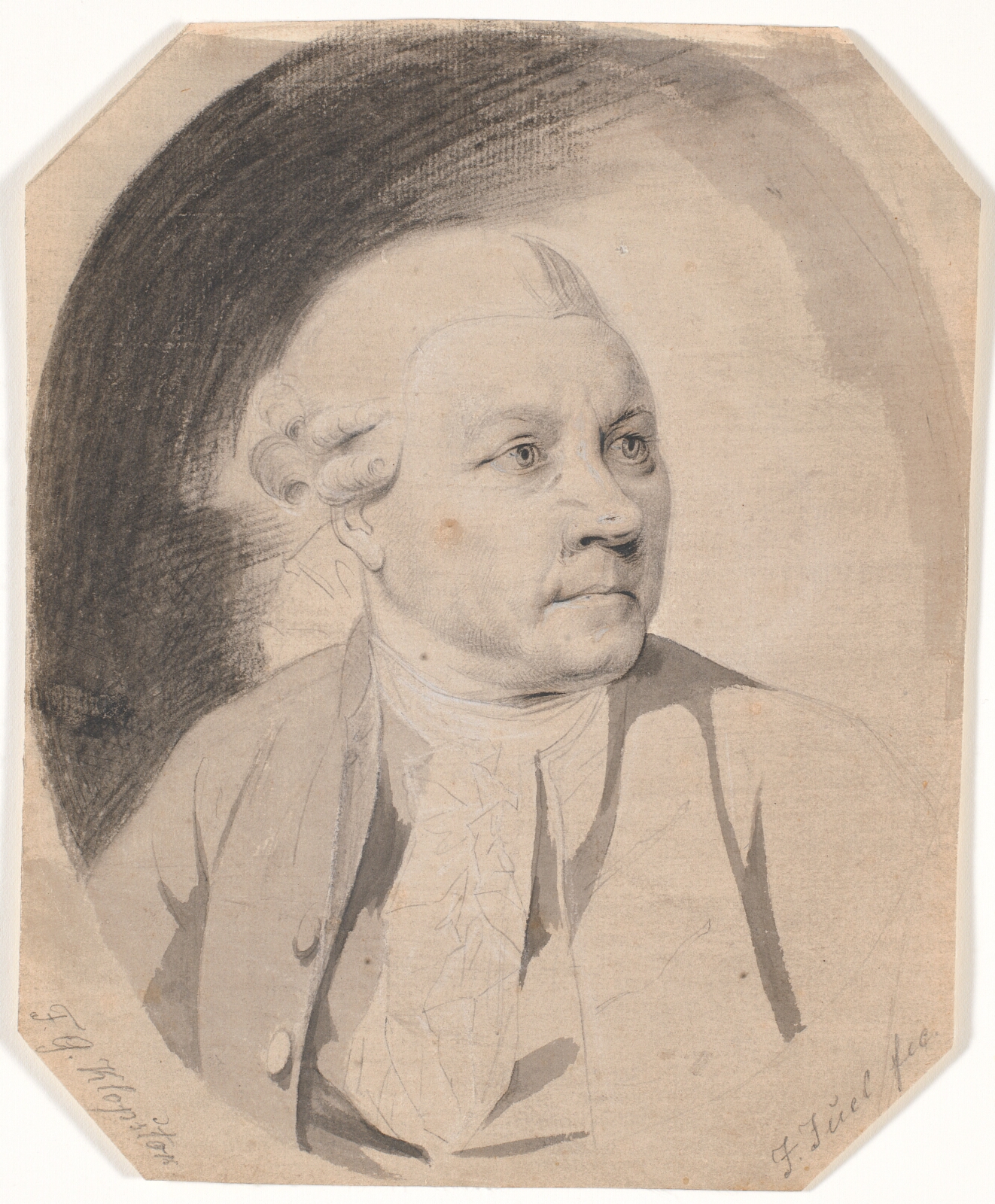 Jens Juel, Portræt af digteren F.G. Klopstock (1724-1803)