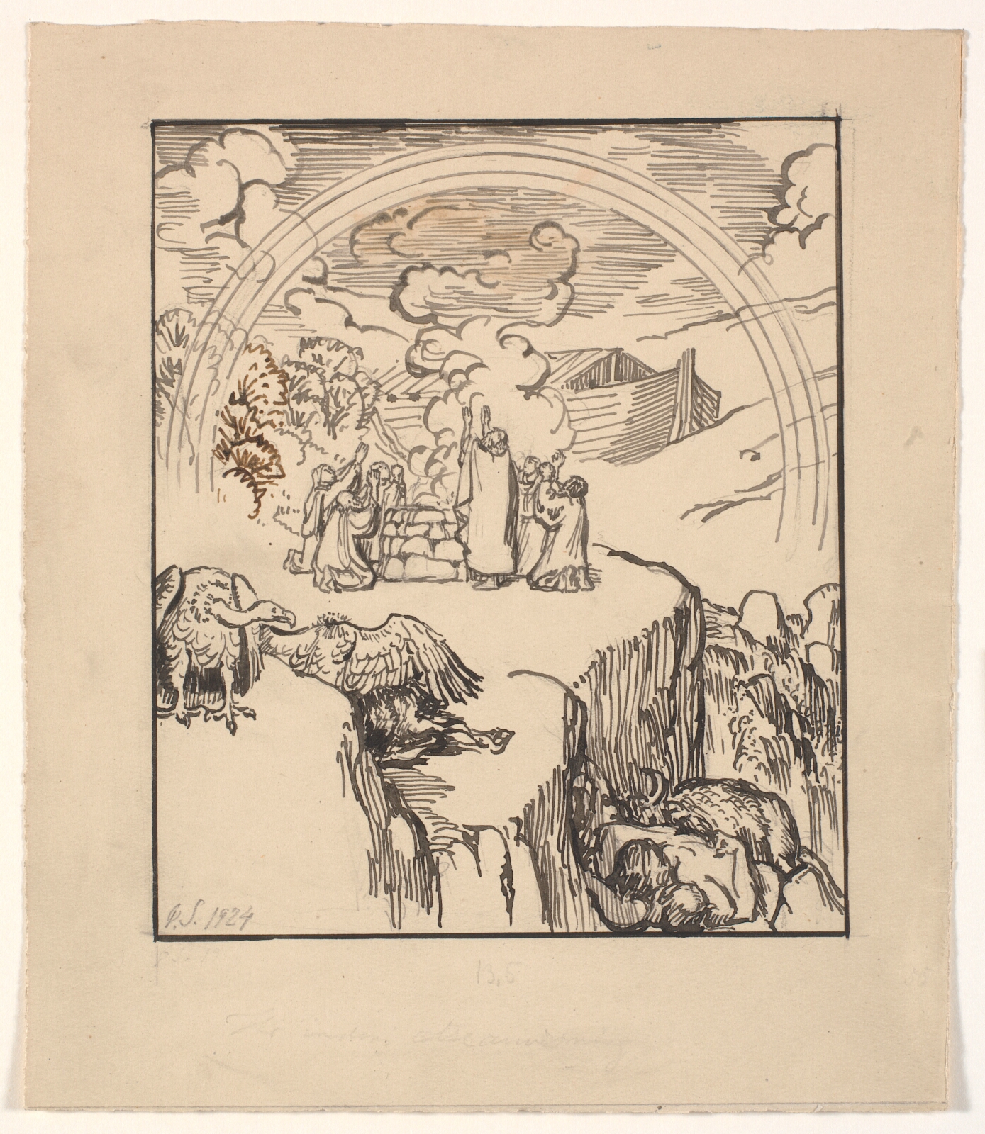 Joakim Skovgaard, Arken på Ararat