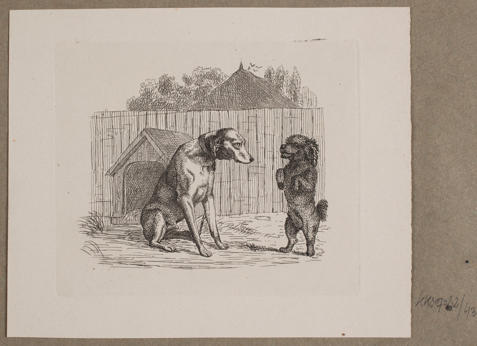 Vilhelm Kyhn, Illustration til O. Specter, "Fabler for Børn"