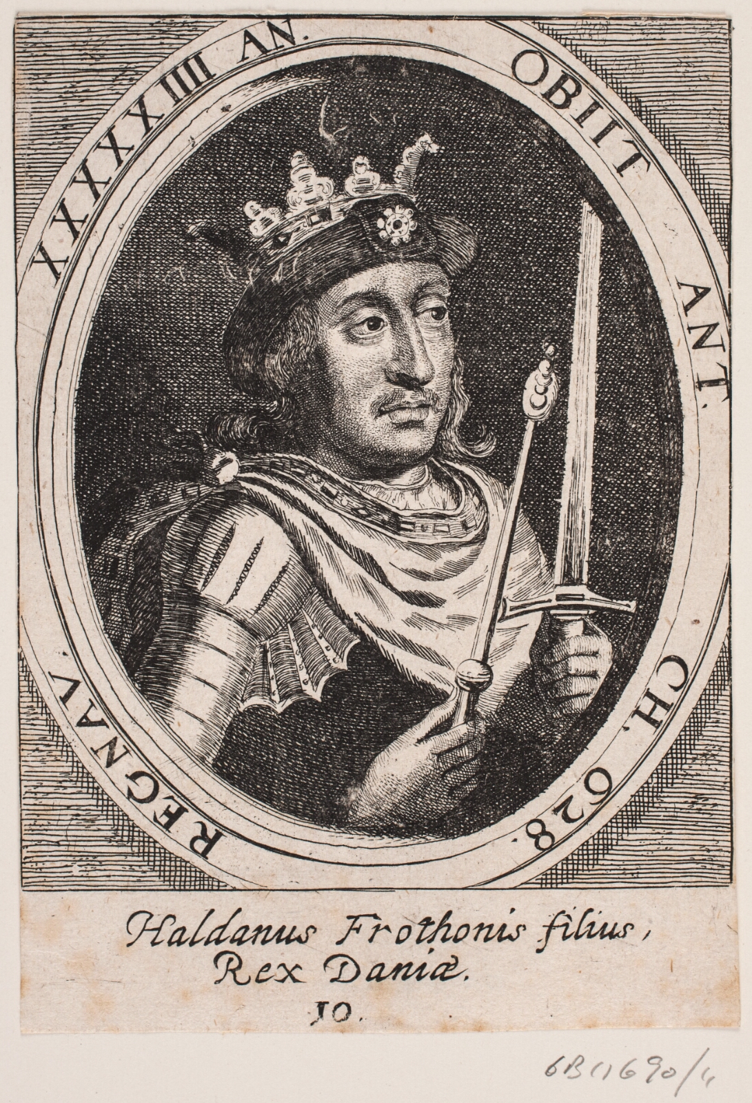 Albert Haelwegh, Kong Halfdan I