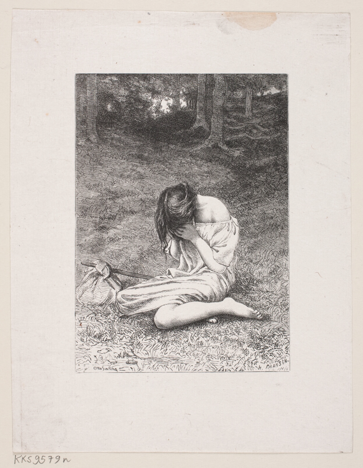 H.P. Hansen, Illustration til "Østenfor Sol og Vestenfor Maane"