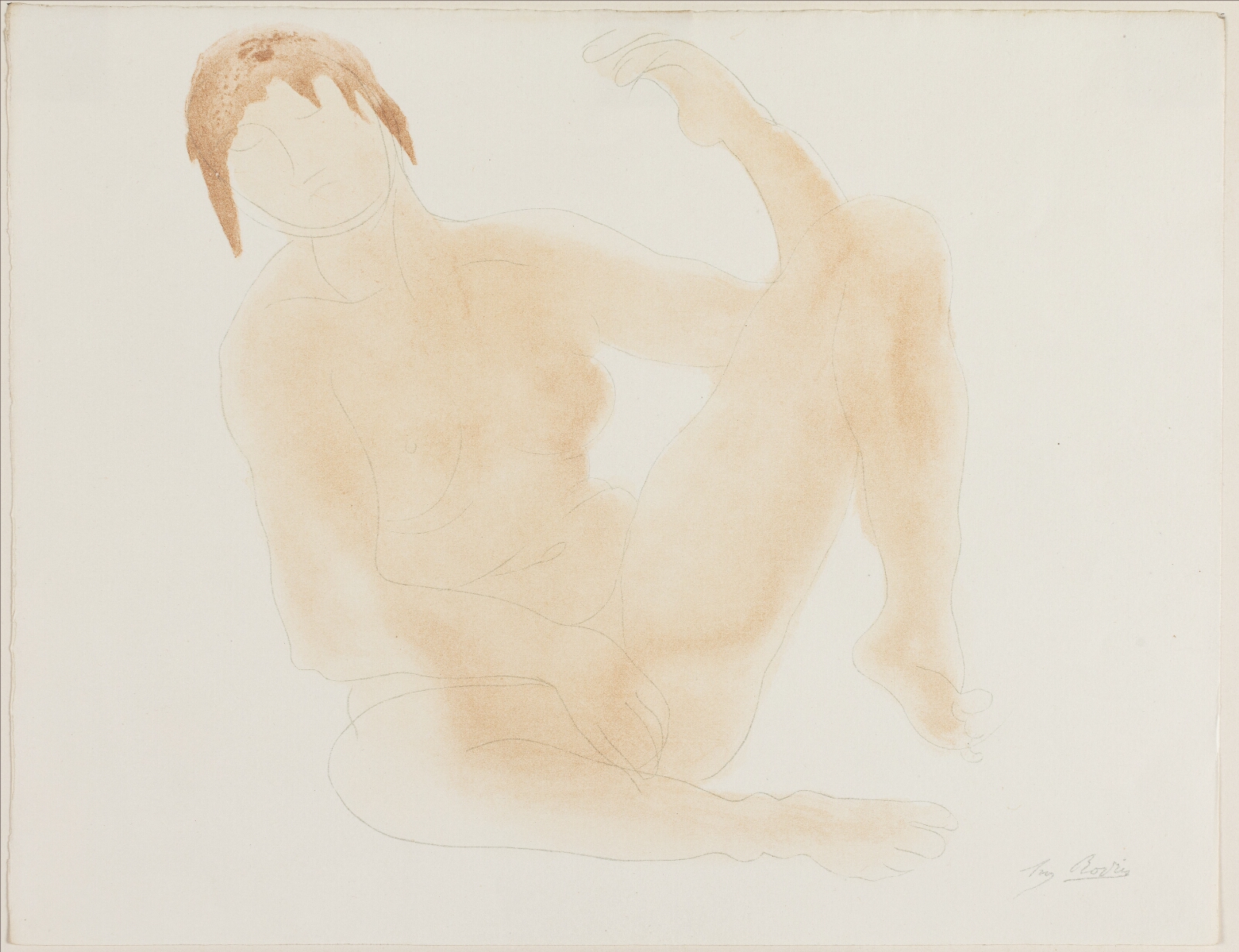 Auguste Rodin, "A peine si, par les hublots es les fenêtres éclairées, je pus voir - visions rapides - des débauches hurlantes ..."