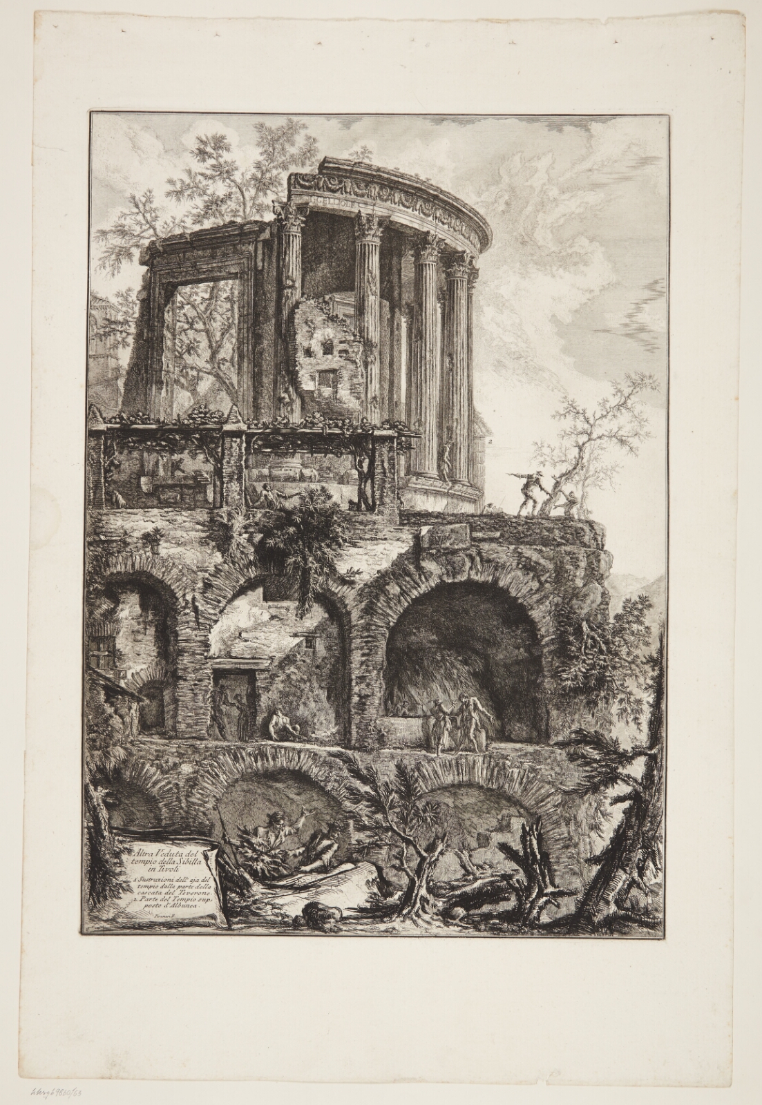 Giovanni Battista Piranesi, Sibylla-templet i Tivoli
