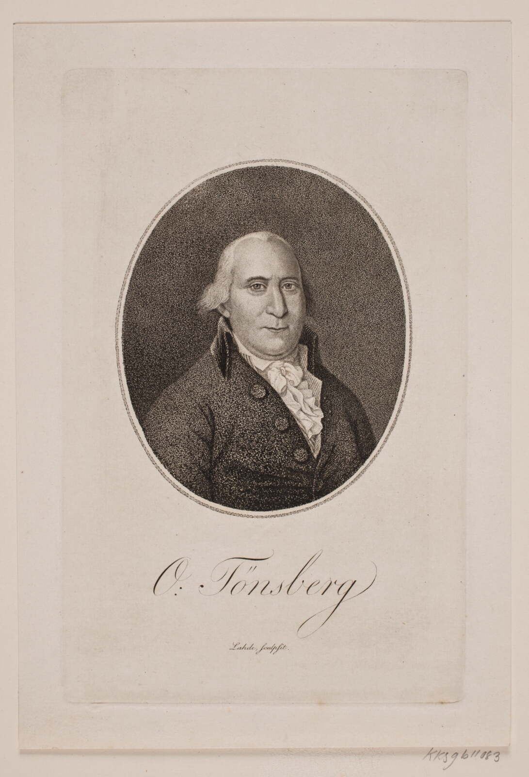 Gerhard Ludvig Lahde, Otto Thott Tønsberg