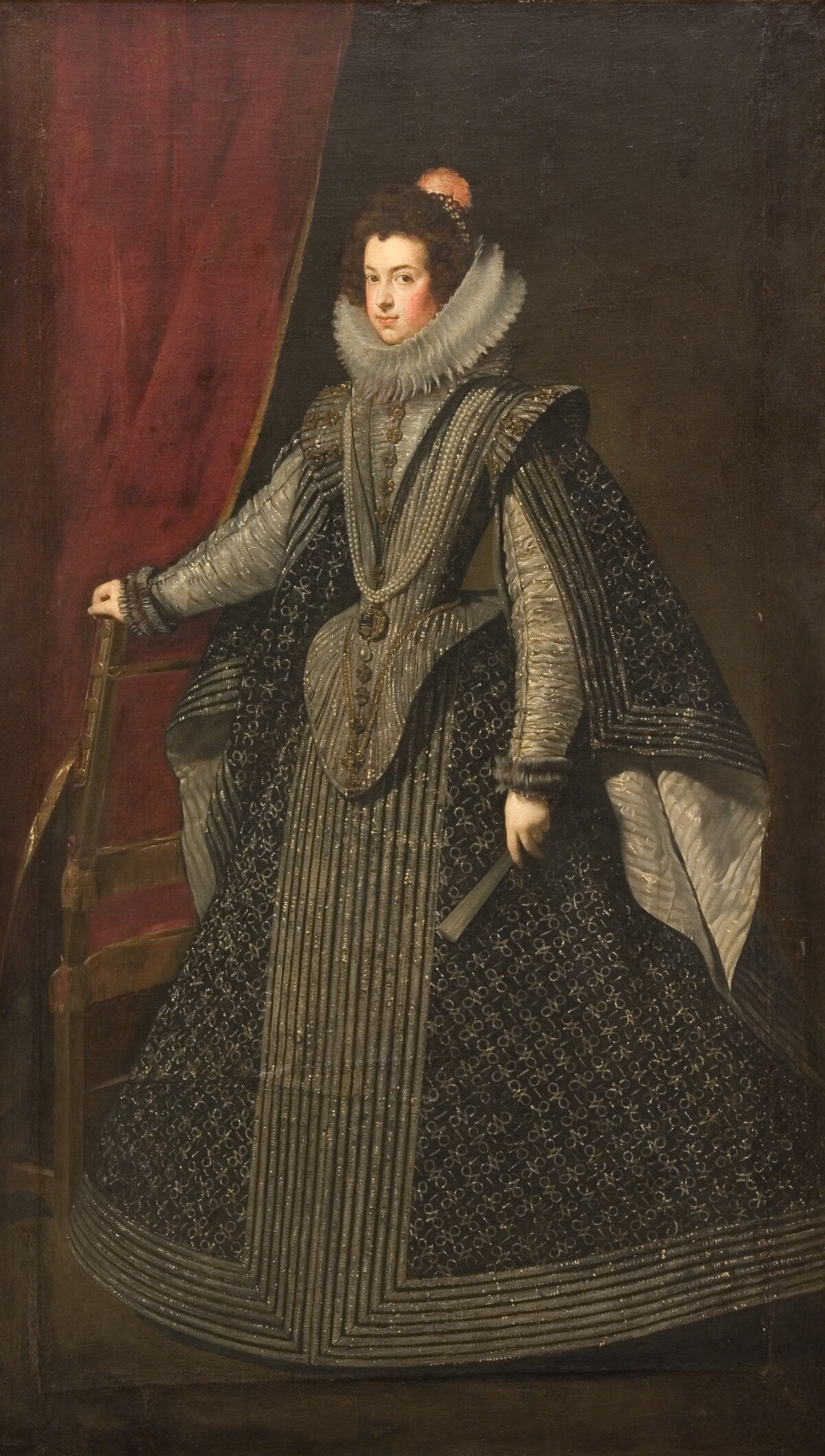 Bourbon, kong Philip IV's første dronning, 1614 1660, Diego Velázquez | SMK Open