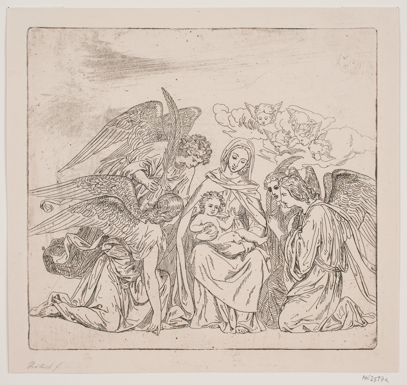 Lorenz Frølich, Madonna med barn