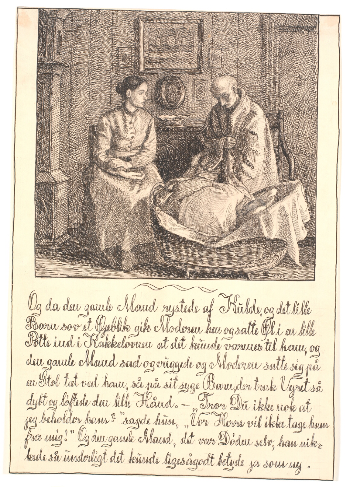 Fritz Syberg, Og da den gamle Mand rystede af Kulde...