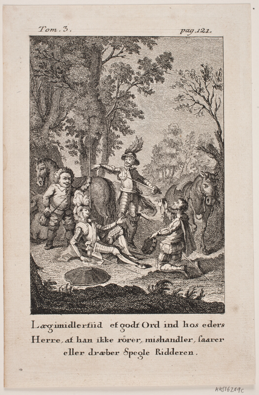 Georg Haas, Illustration til Don Quixote