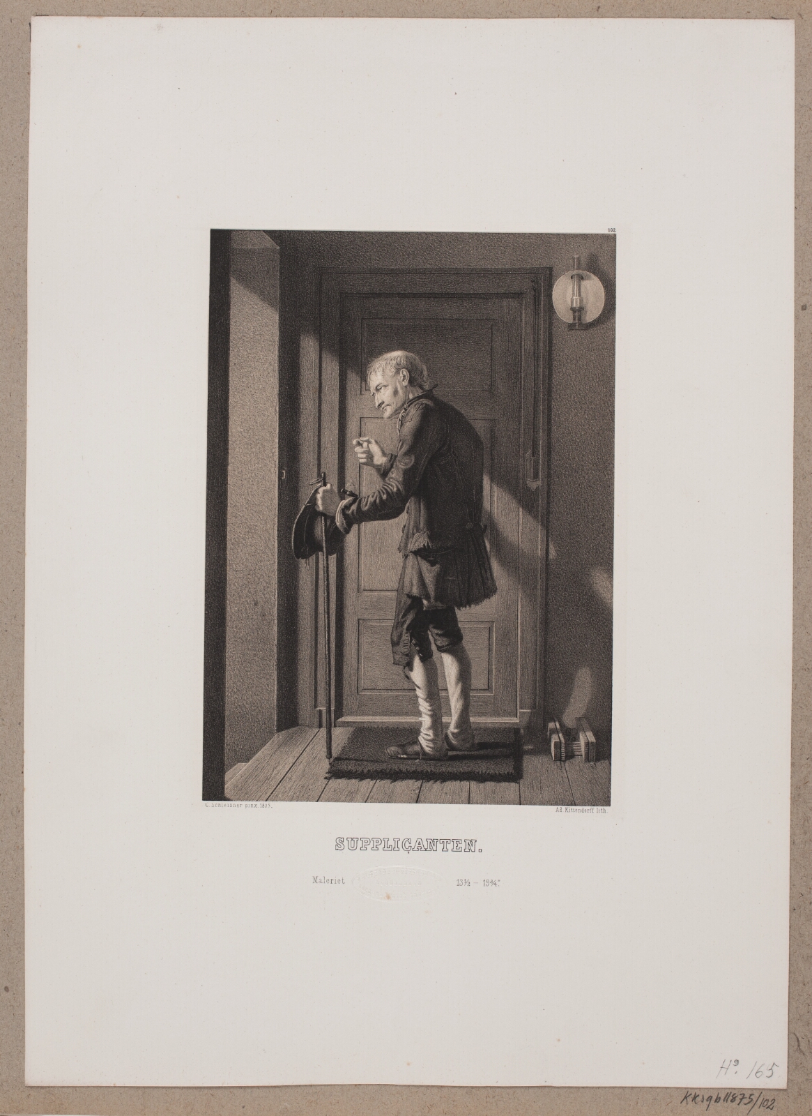 Adolph Kittendorff, Supplicanten