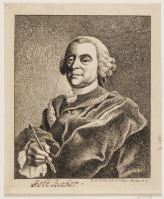 Johan Christopher Holtzbecher, Müller, W.A., 1761