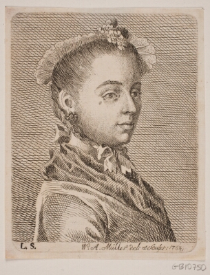 En yngre Dame, Müller, W.A., 1761