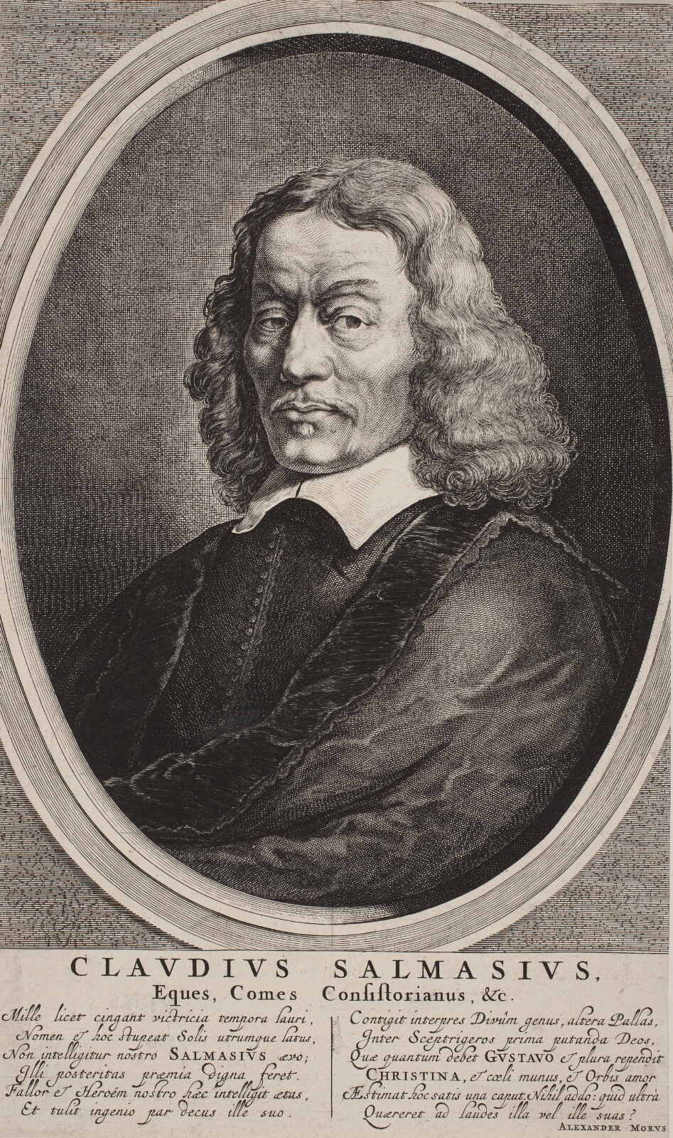 Salomon Savery, Salmasius (Claude de Saumaise). Filolog og arkæolog (CLAUDIUS SALMASIUS ...)
