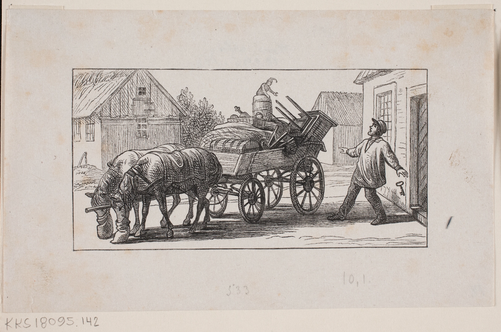 H.P. Hansen, Prøvetryk til Chr. Winthers A.B.C.