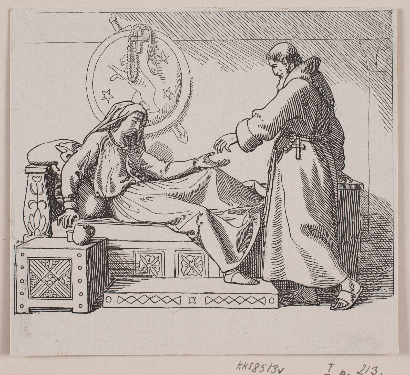 Lorenz Frølich, Illustration til "Svend Tveskægs tog til England og slaget ved Svold"