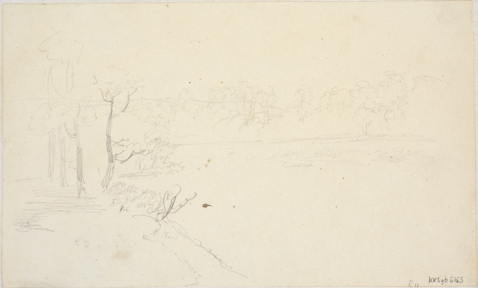 Dankvart Dreyer, Skovstudie