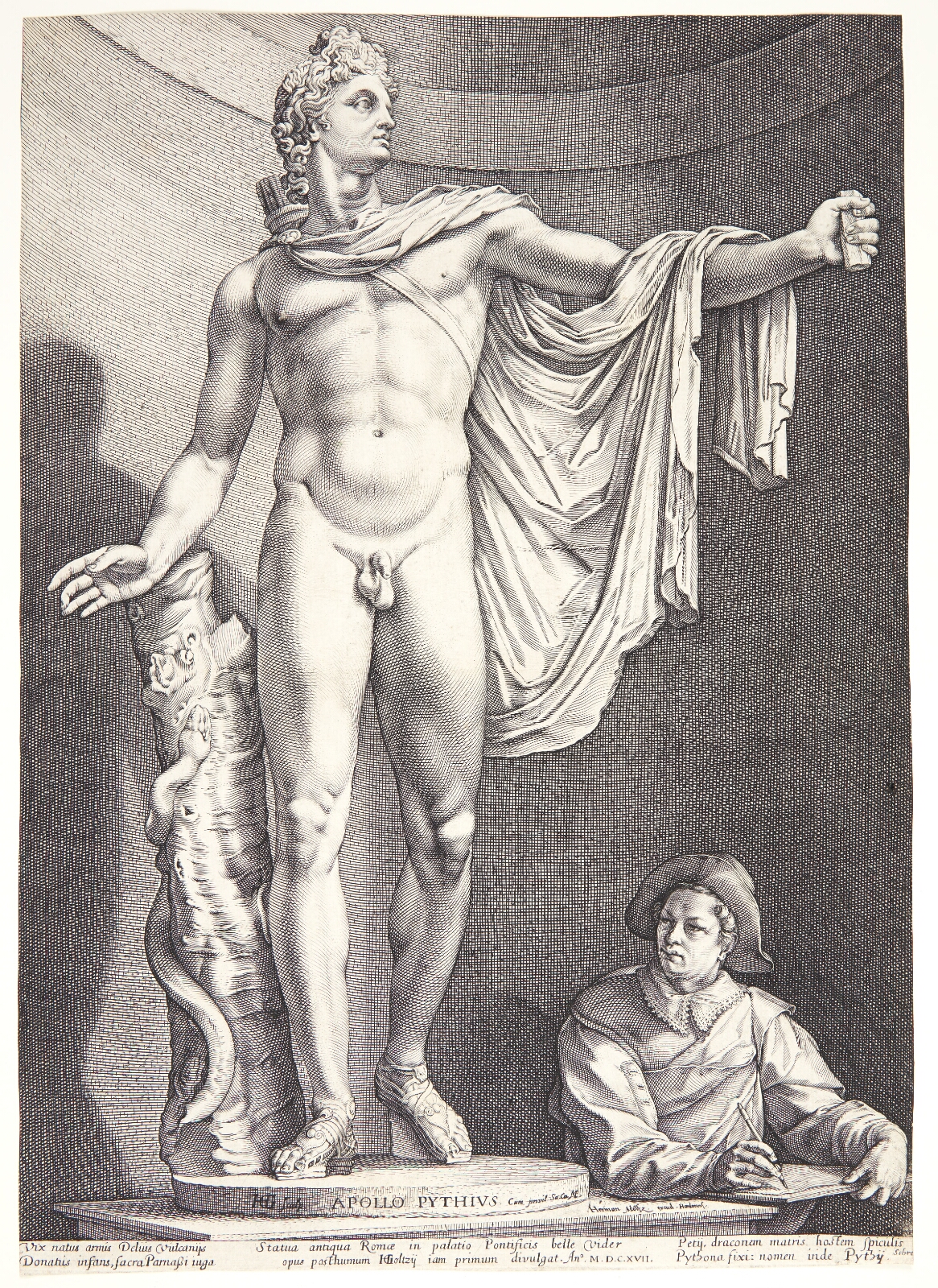 Hendrick Goltzius, Apollon Belvedere