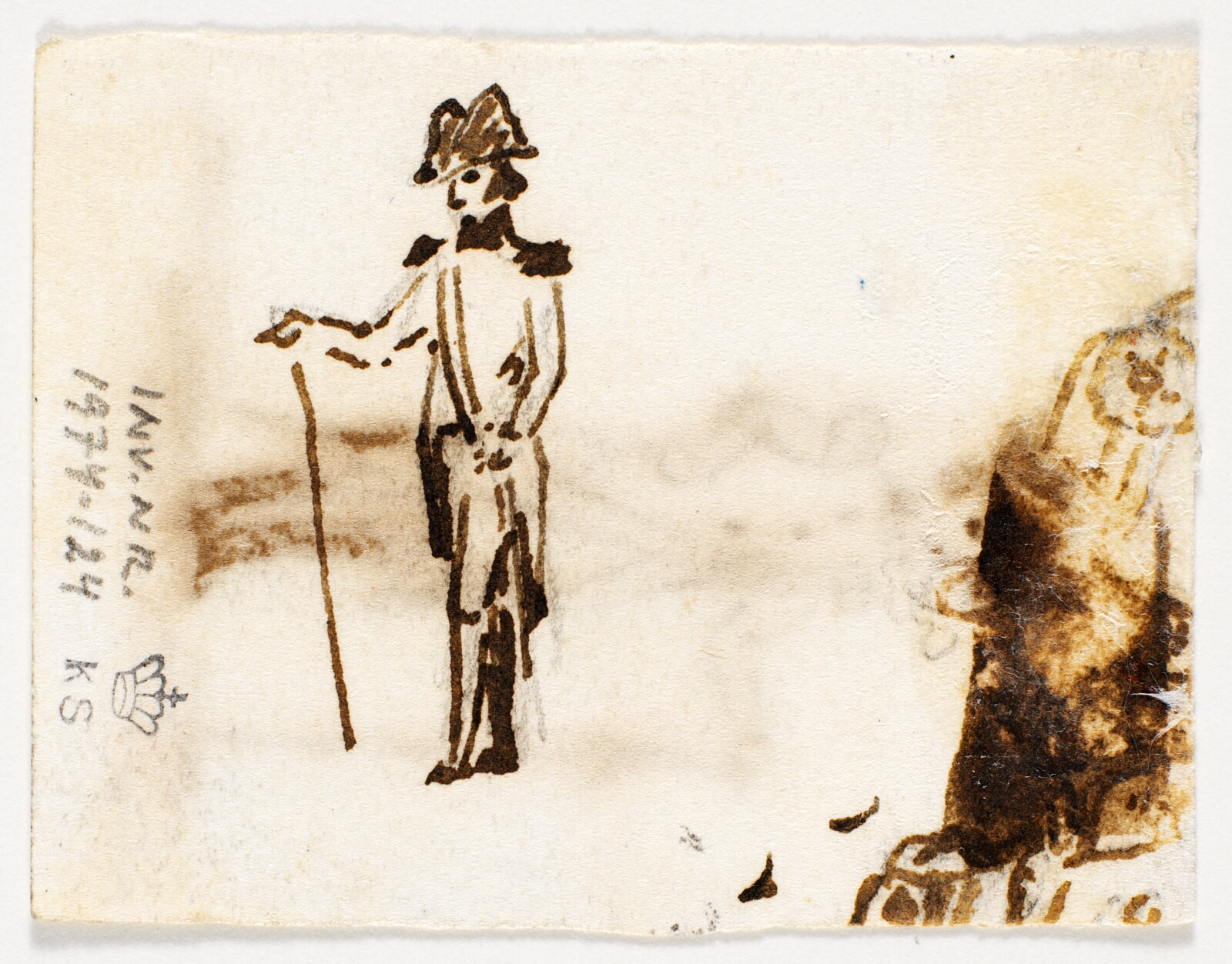 Martinus Rørbye, Stående soldat