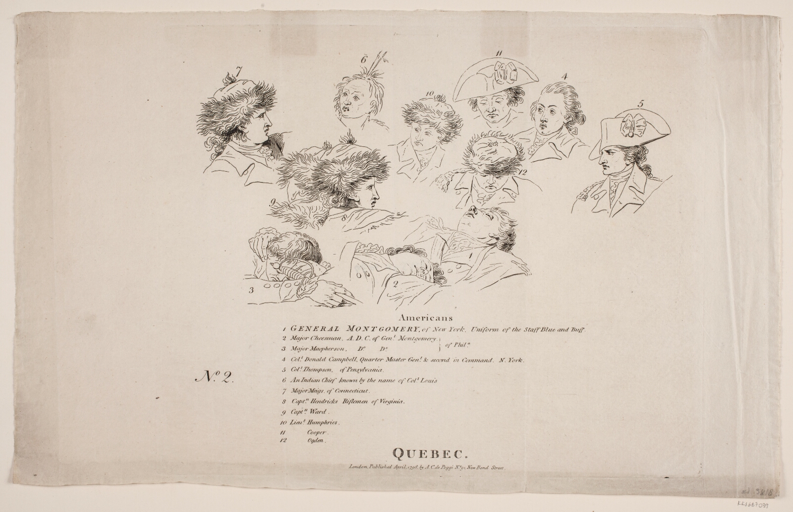 J.F. Clemens, Forklaringsblad til "General Montgomery's Død"