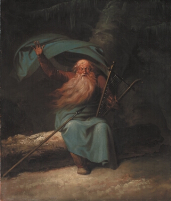 Ossian Singing His Swan Song