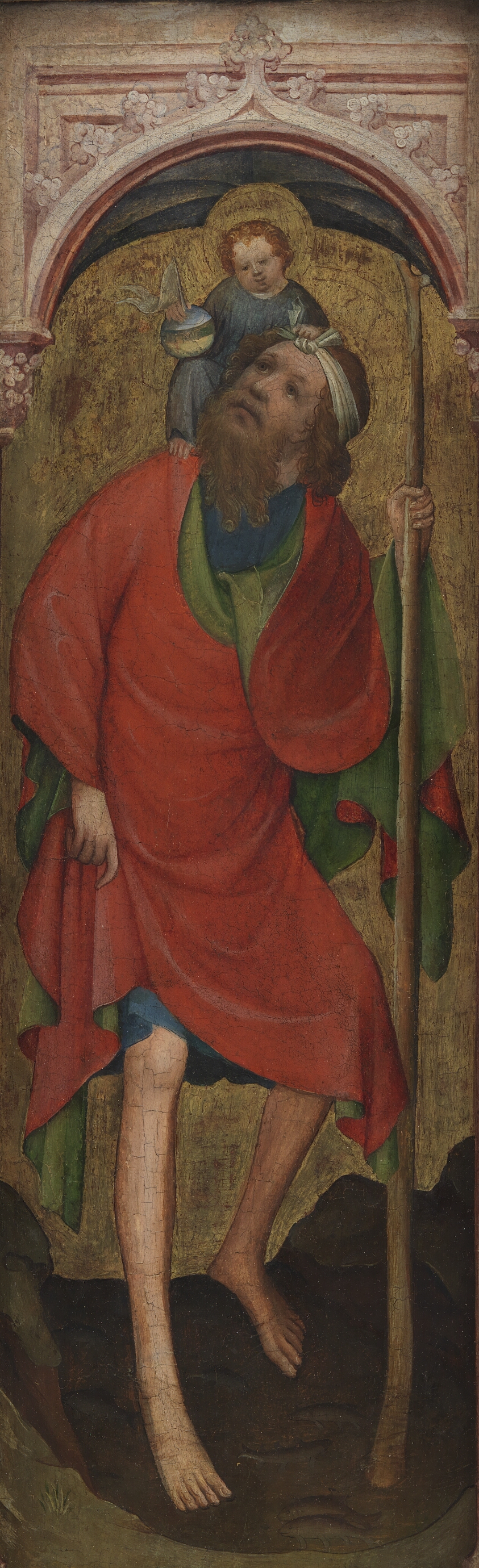 St Christopher with the Child