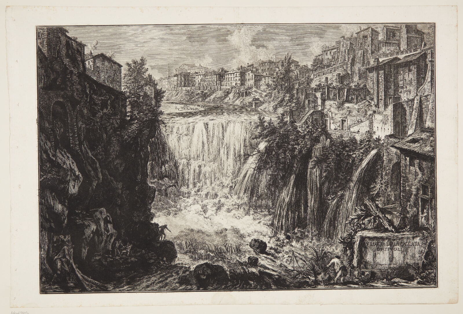 Giovanni Battista Piranesi, Vandfaldet i Tivoli