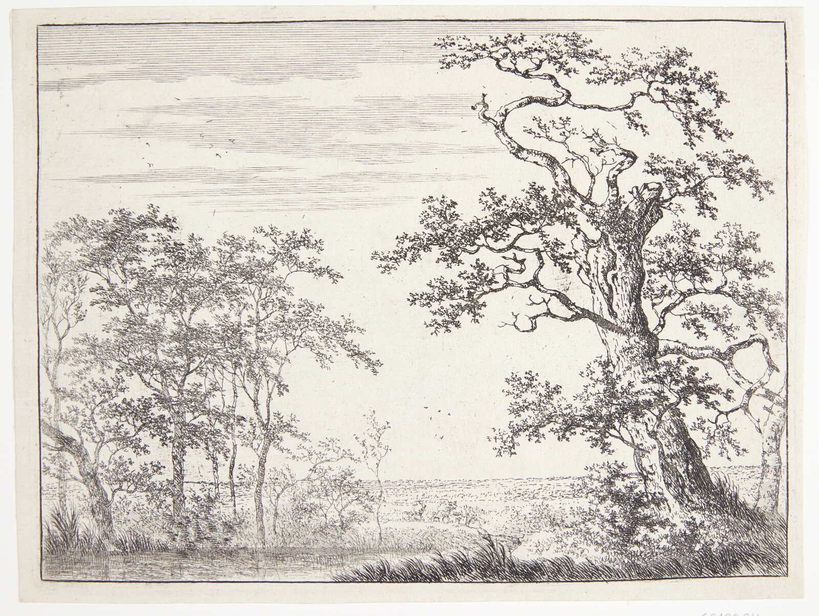 Adriaen Hendriksz. Verboom, Landskab med en å