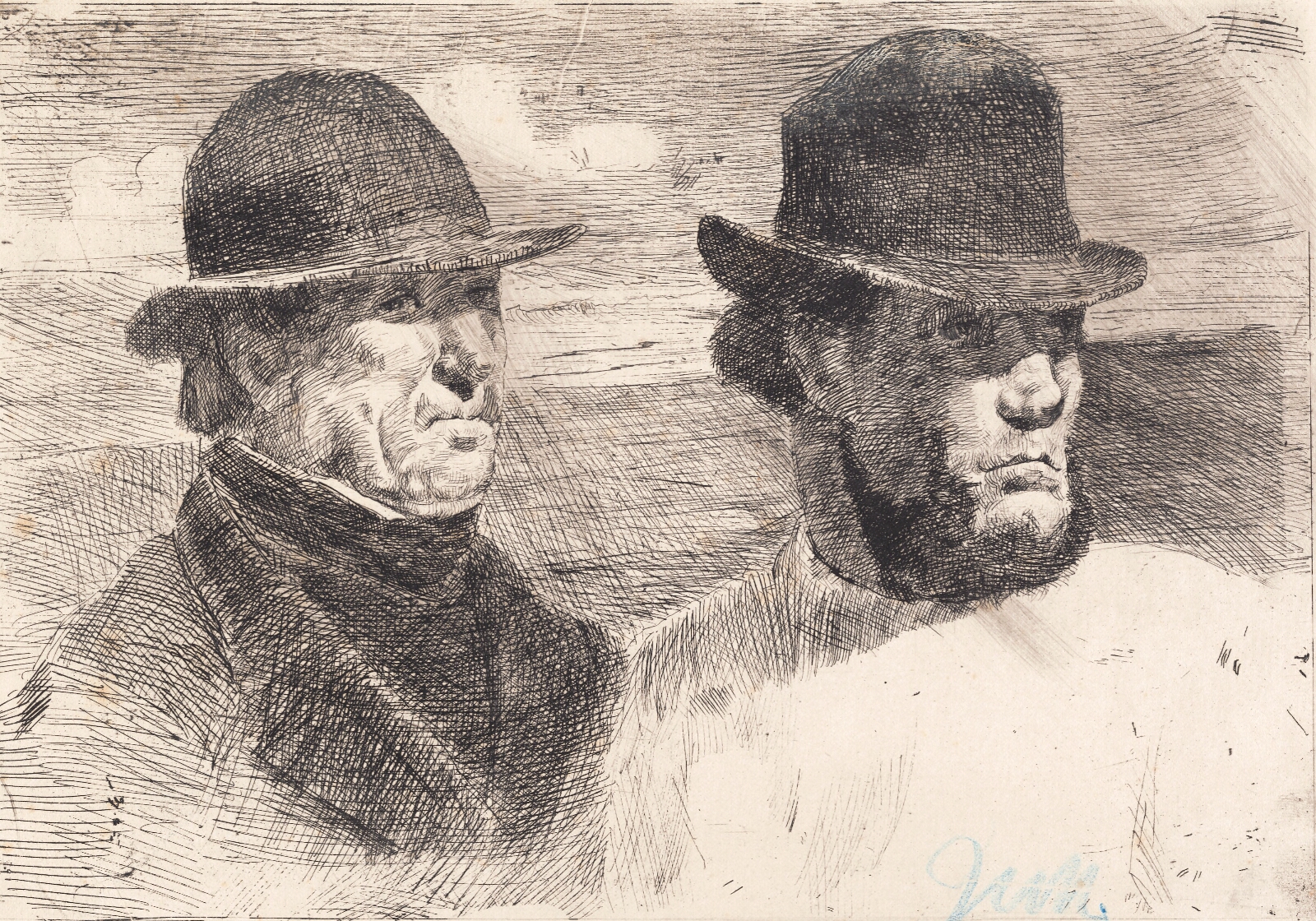 Hans Nikolaj Hansen, "De to fyrkarle"