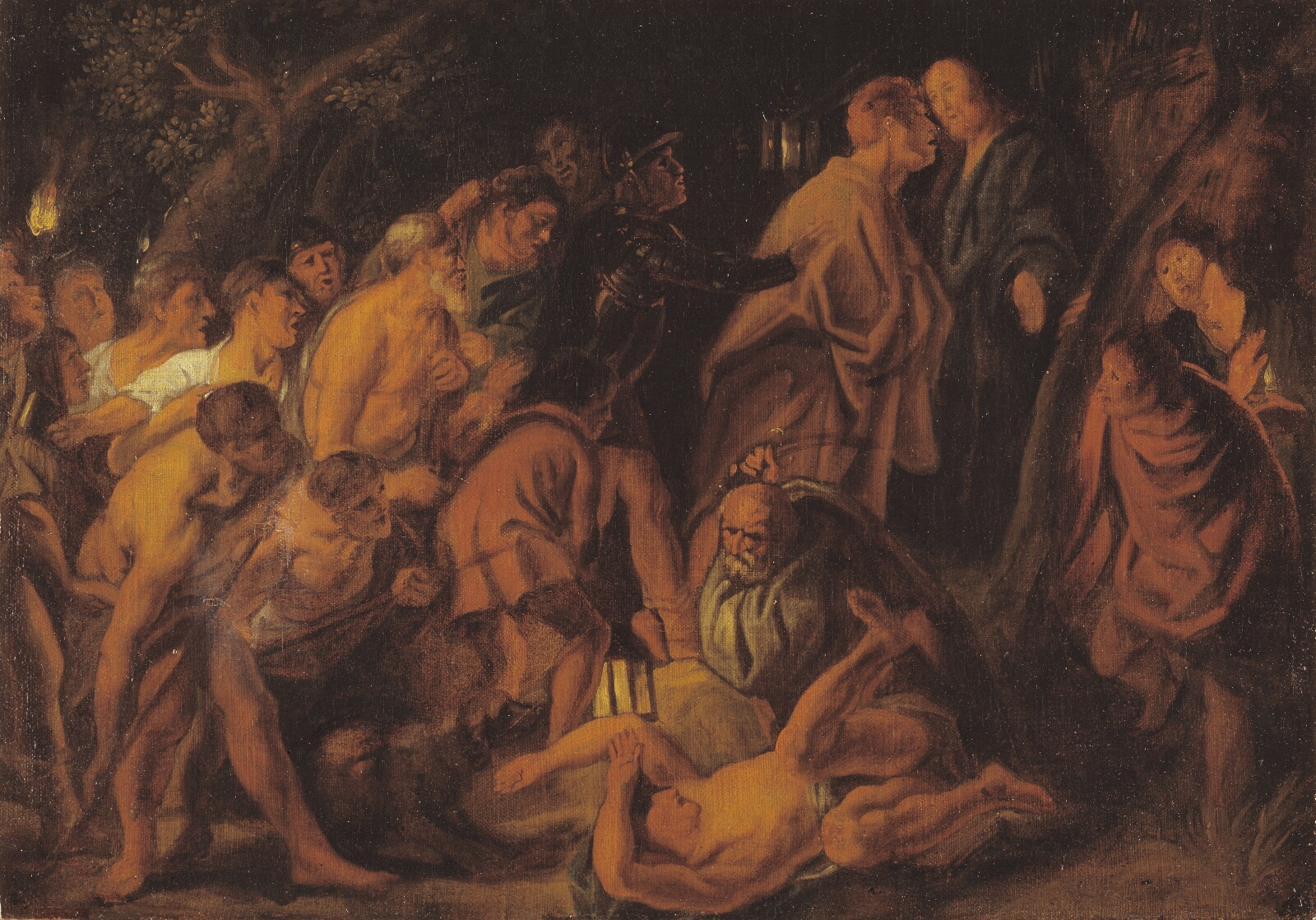 Jacob Jordaens, Kristus forrådes og pågribes i Getsemane