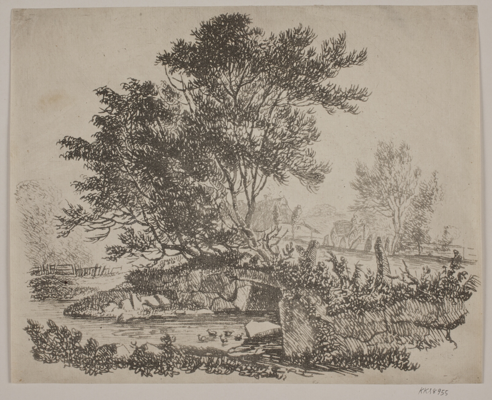 Charles-Francois Daubigny, La machine hydraulique