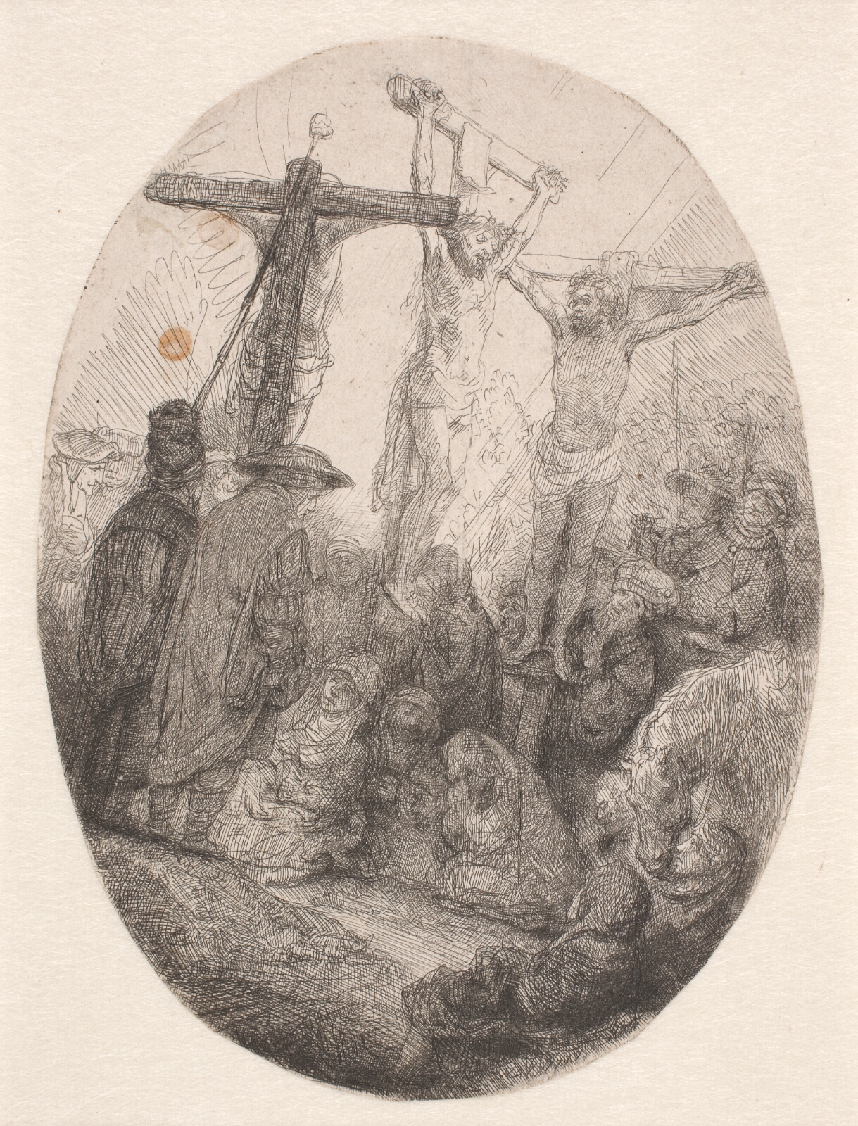Rembrandt van Rijn, Kristus på korset