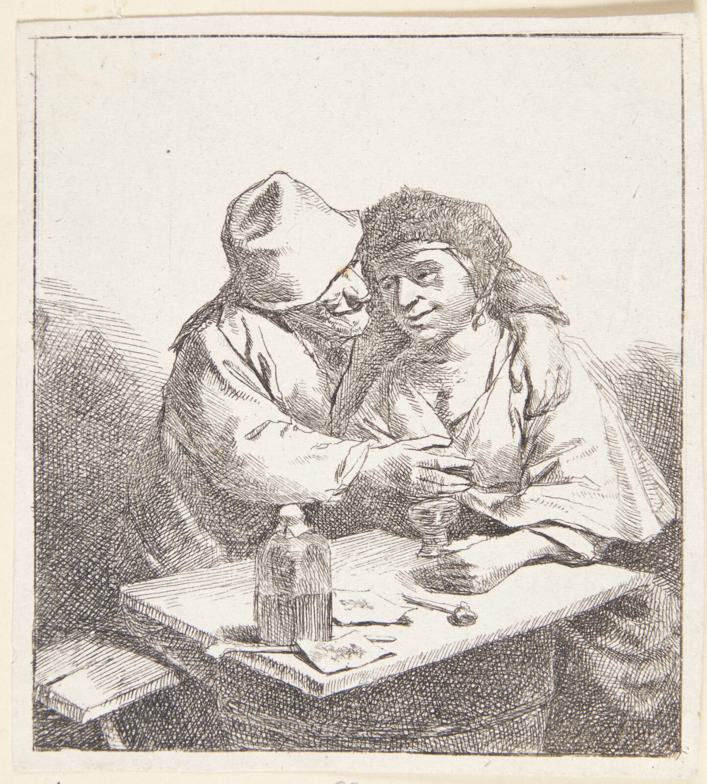 Cornelis Pietersz Bega, Et forelsket par