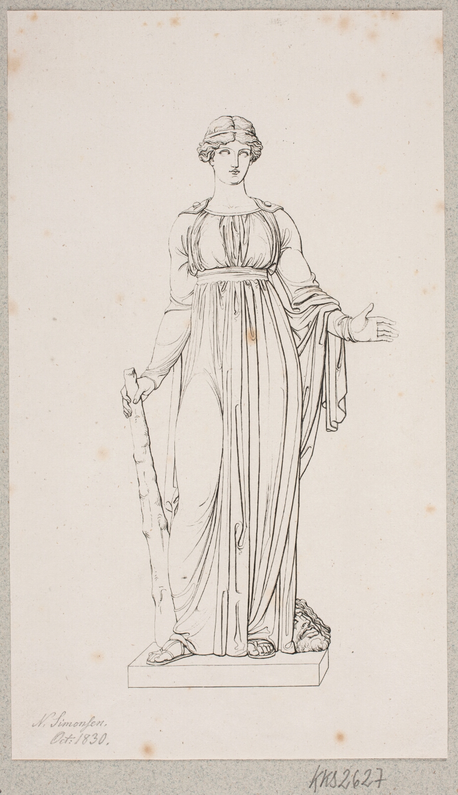 Niels Simonsen, Melpomene