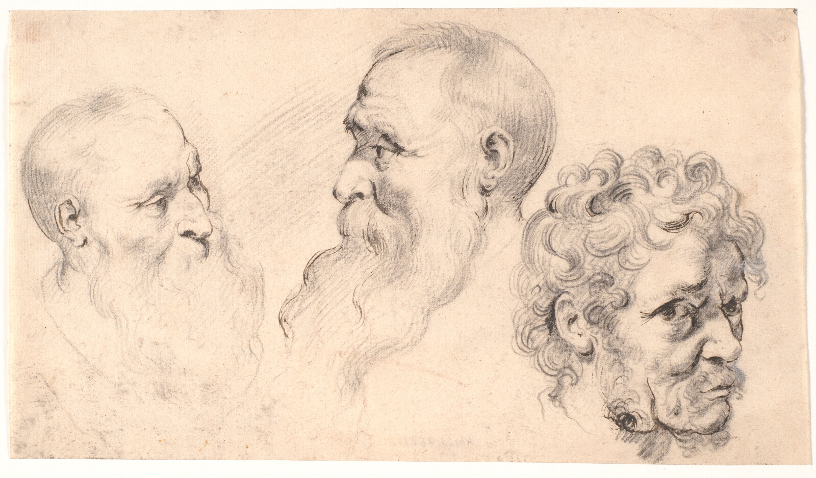 Peter Paul Rubens, Tre mandshoveder