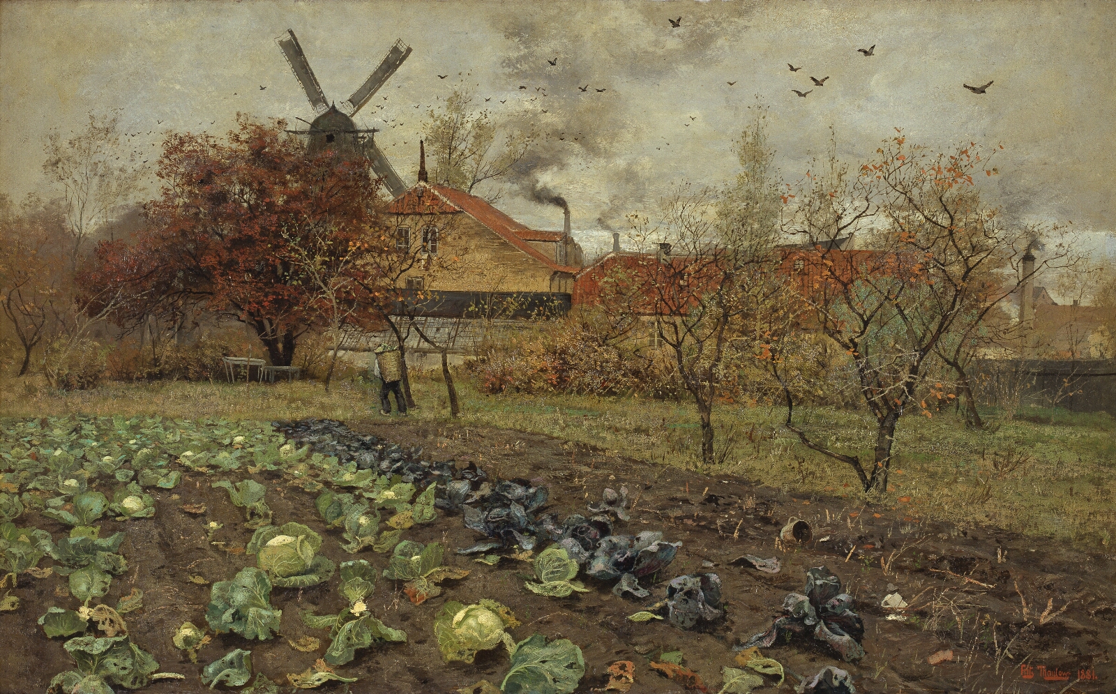 Frits Thaulow, Parti fra Amerikavej i København