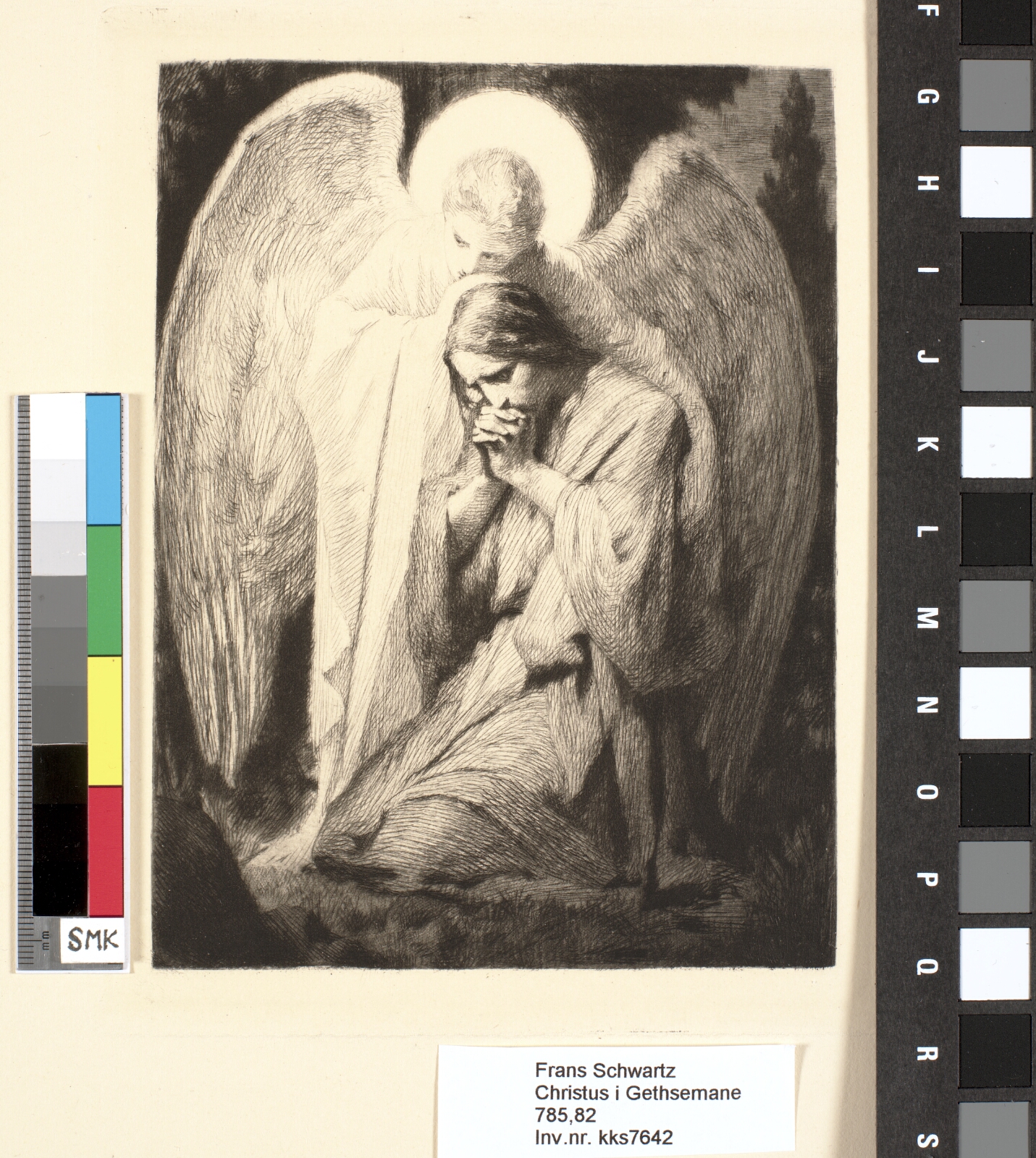 Frans Schwartz, Kristus i Gethsemane