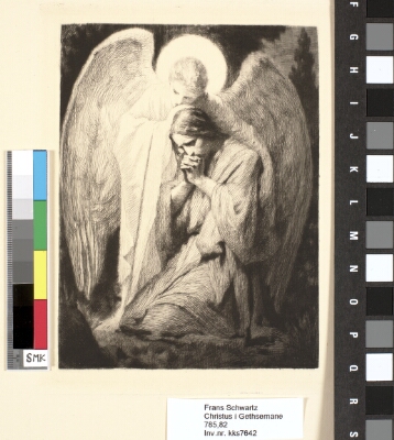 Kristus i Gethsemane, Schwartz, Frans, 1901