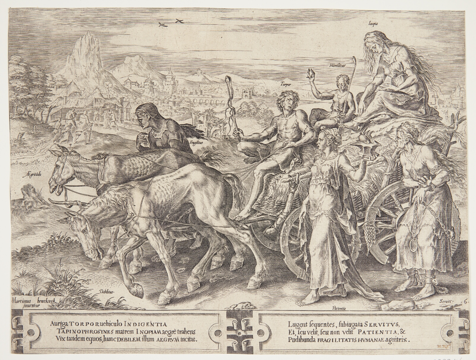 Cornelis Cort, Nødens triumf
