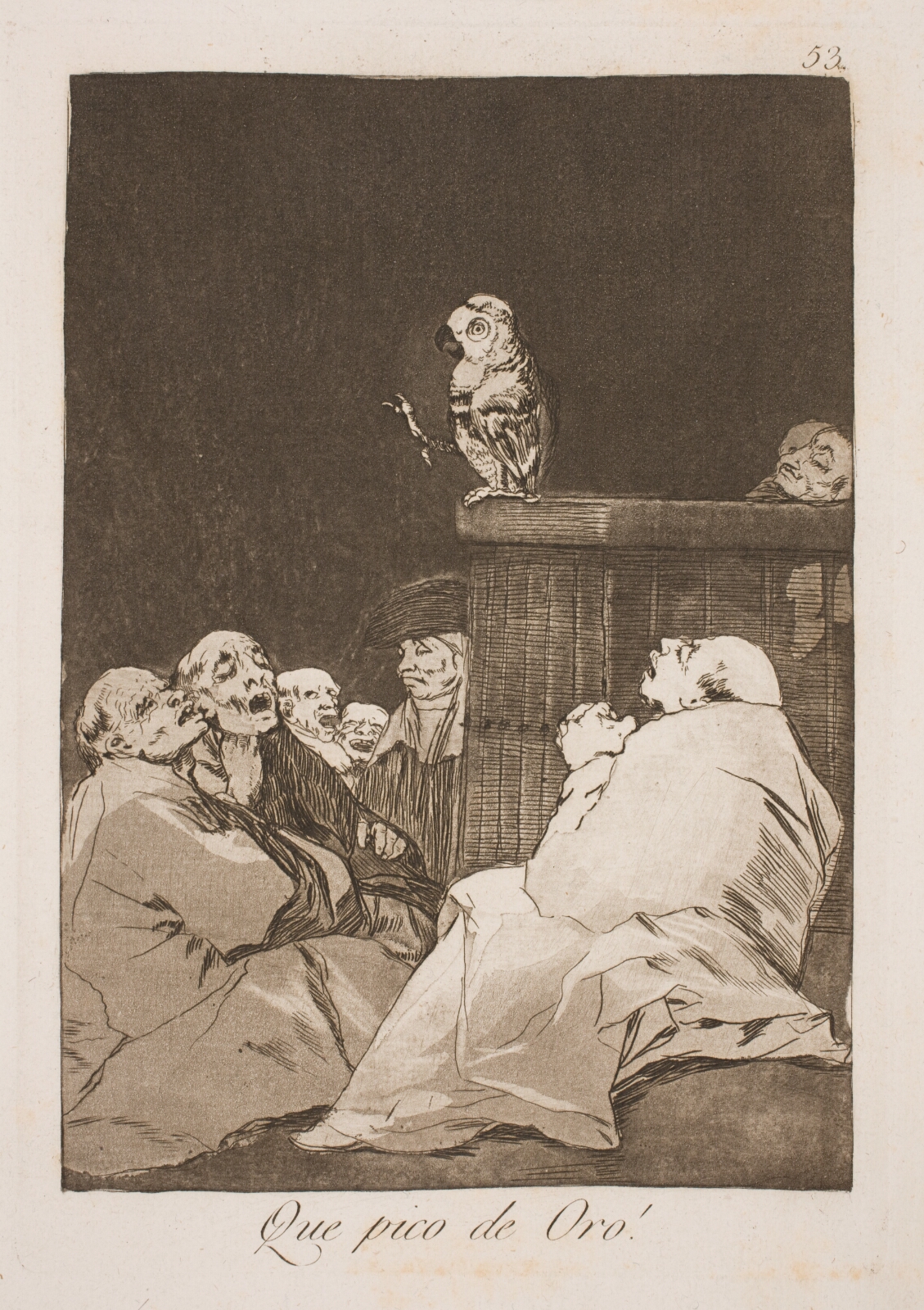 Francisco de Goya, Hvilket guldnæb
