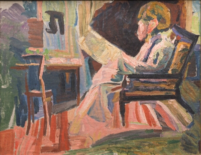 Reading Figure, Larsen Stevns, Niels, 1941