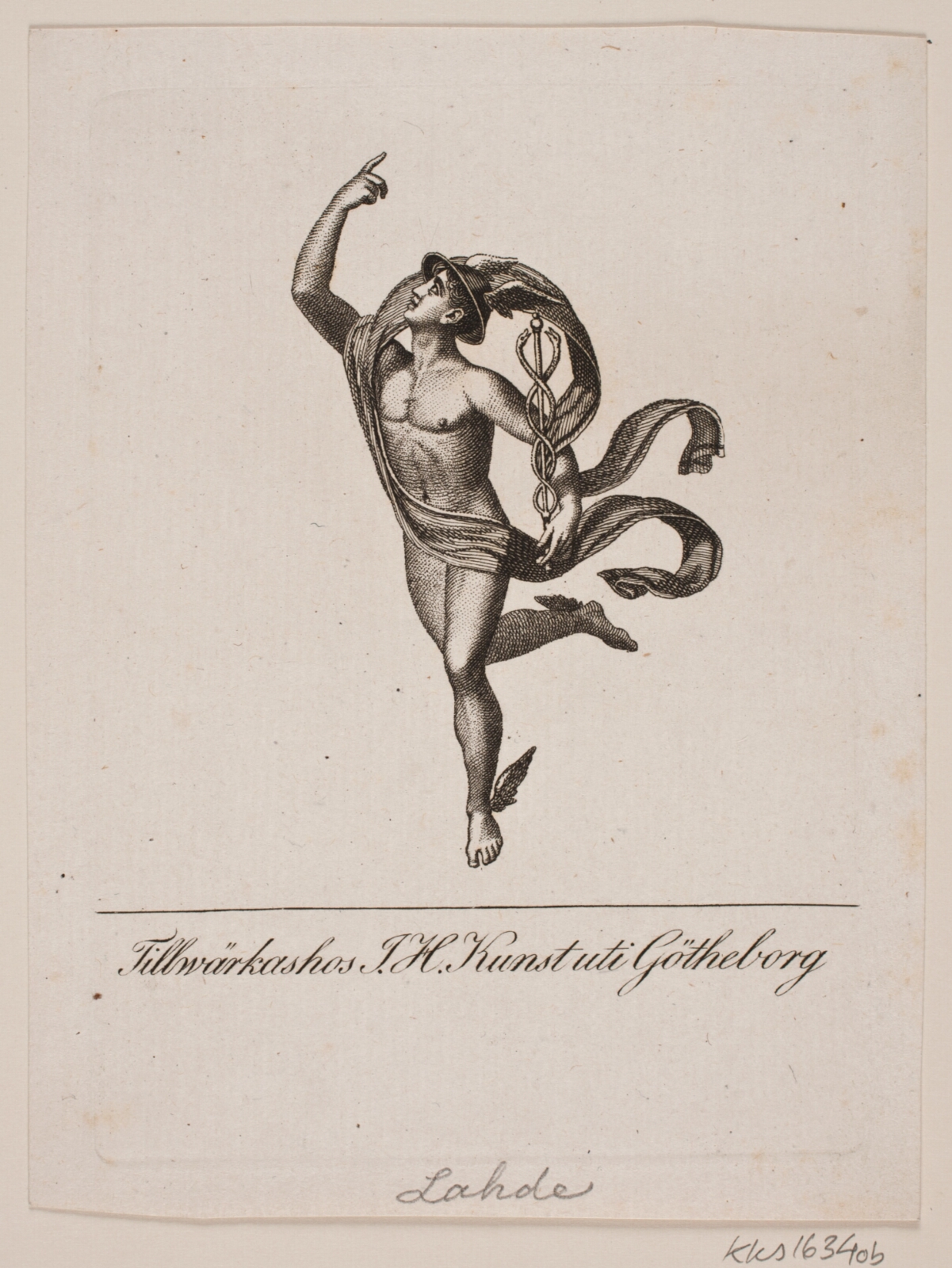 Gerhard Ludvig Lahde, Hermes