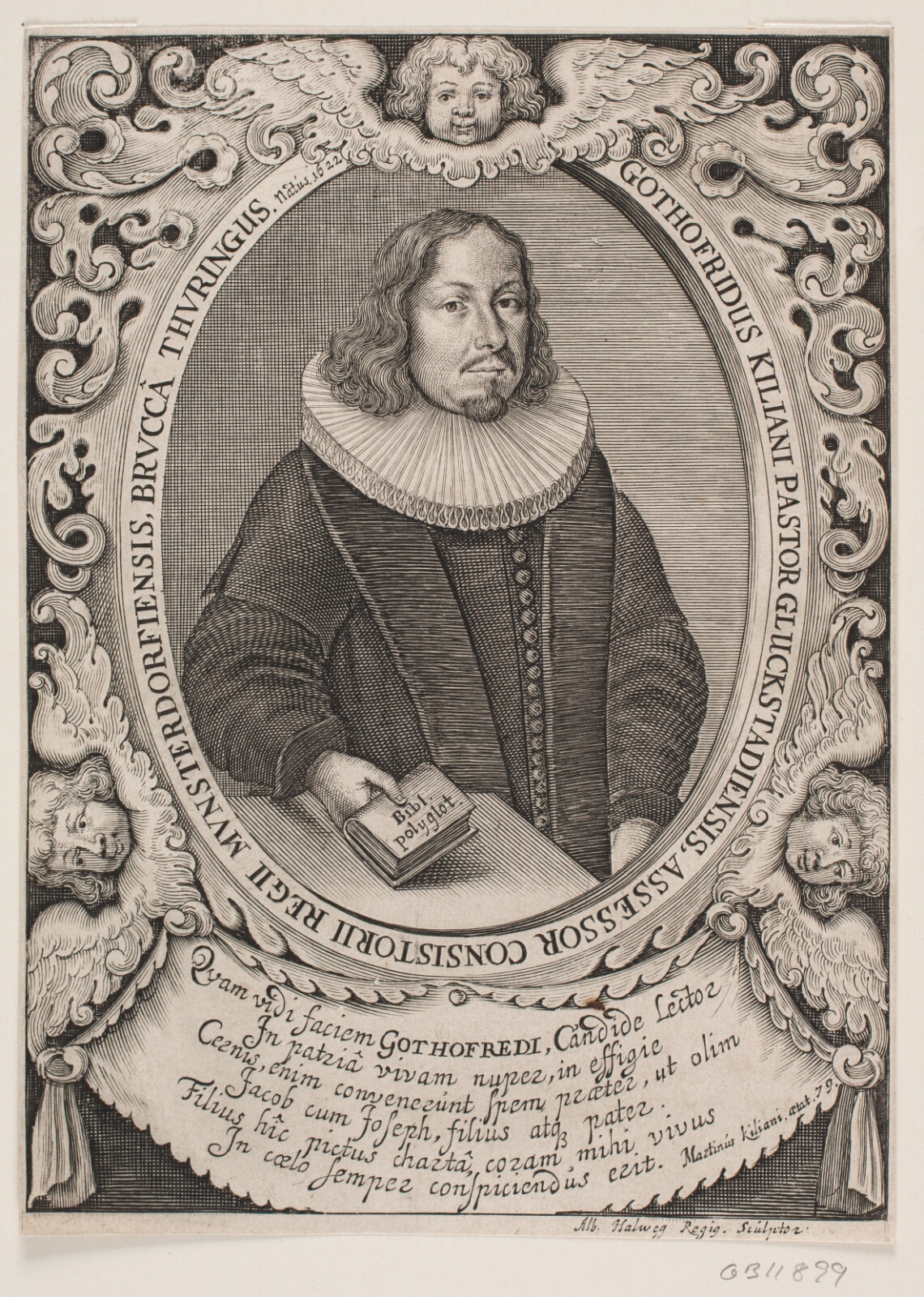 Albert Haelwegh, Godtfred Kilian. Fra postille, Glückstadt 1668