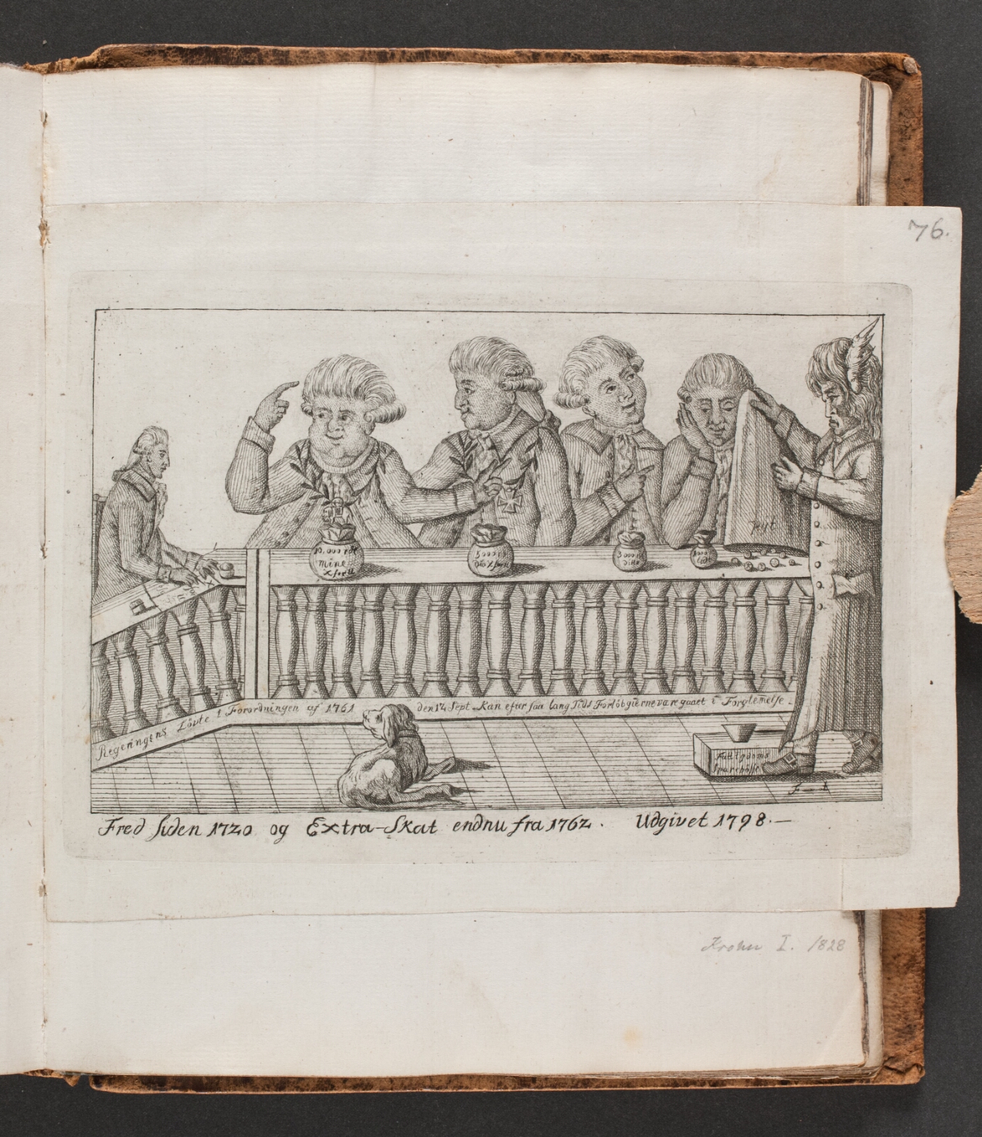 Ubekendt dansk, "Fred siden 1720..."