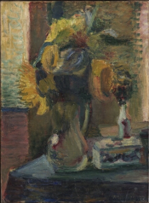 Sunflowers in a vase