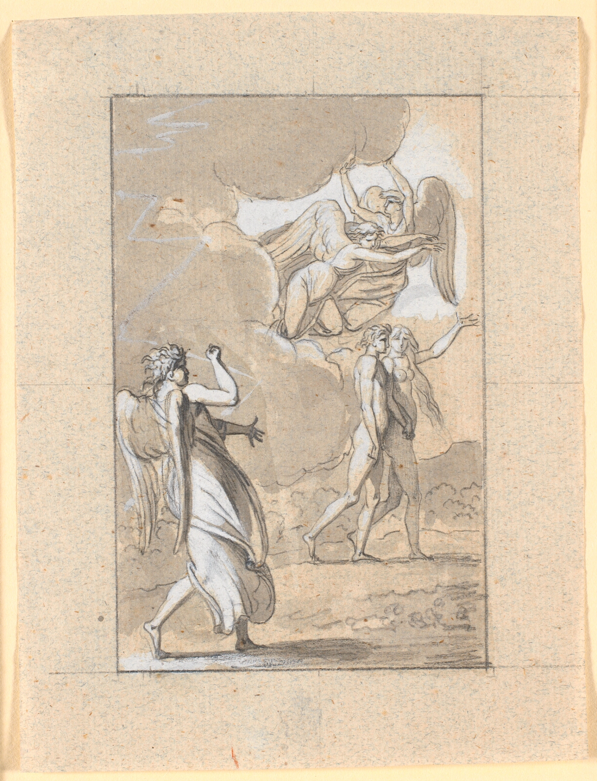 Nicolai Abildgaard, Uddrivelsen af Paradiset
